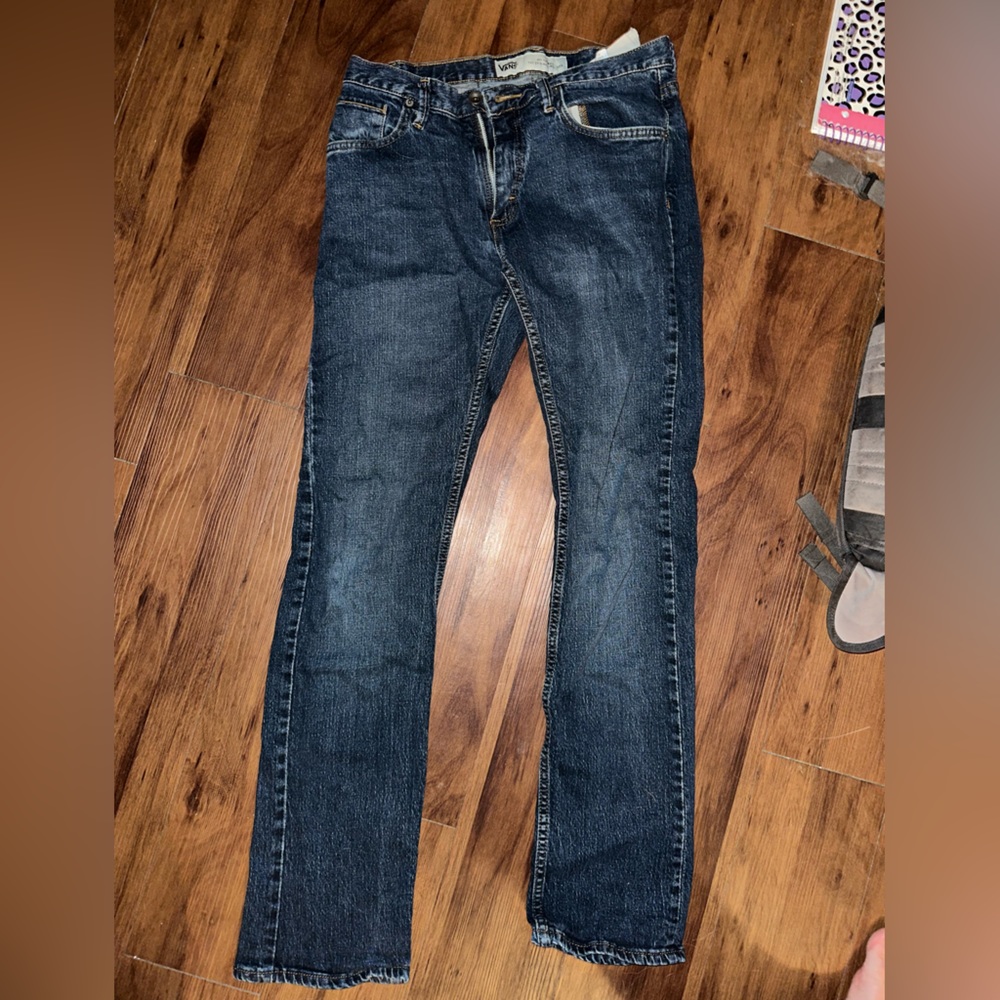 vans boot cut jeans